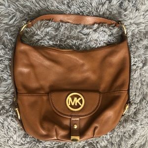 Michael Kors Brown Leather Purse